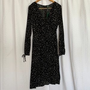 NWT Wild Fable long sleeve dress w/star pattern